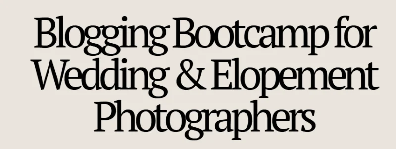 Danielle Johnson – Blogging Bootcamp